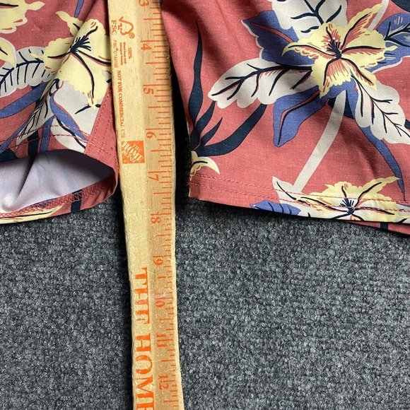 Rip Curl Board Shorts Adults 34 Mirage Red Floral Drawstring Polyester‎ Mens - Picture 3 of 8